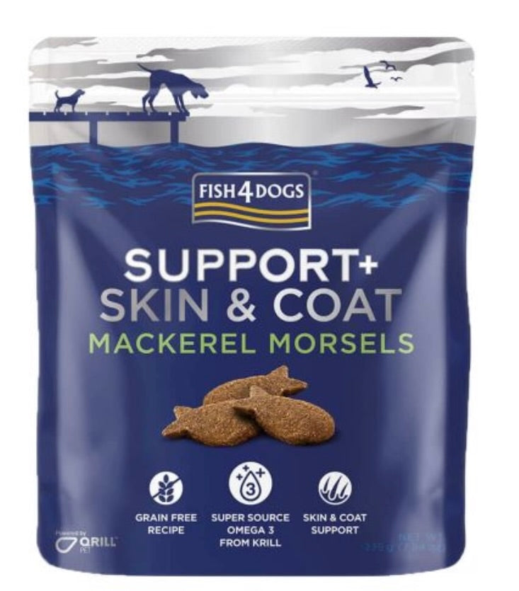 Support Skin and Coat Mackerel Morsels
