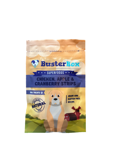 BusterBox Superfoods - Chicken, Apple, & Cranberry Strips
