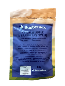 BusterBox Superfoods - Chicken, Apple, & Cranberry Strips