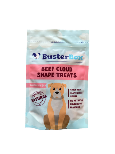 BusterBox Beef Cloud Shaped Treats