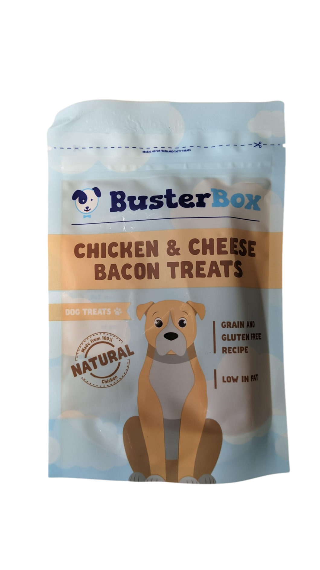 Buster Box Chicken & Cheese Bacon Treats