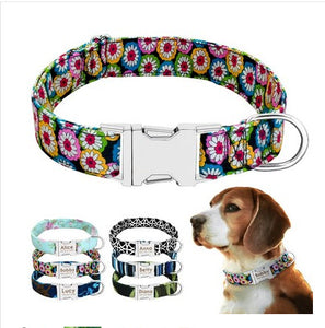 Personalized Engraved Premium Dog Collar